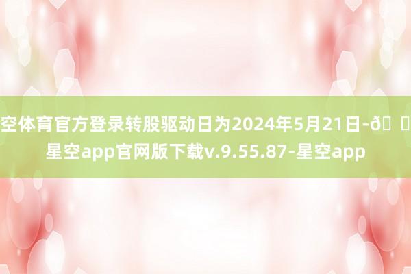 星空体育官方登录转股驱动日为2024年5月21日-🔥星空app官网版下载v.9.55.87-星空app